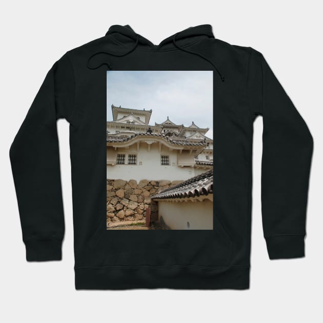 Castle at Himeji, Kansai, Japan Hoodie by jojobob